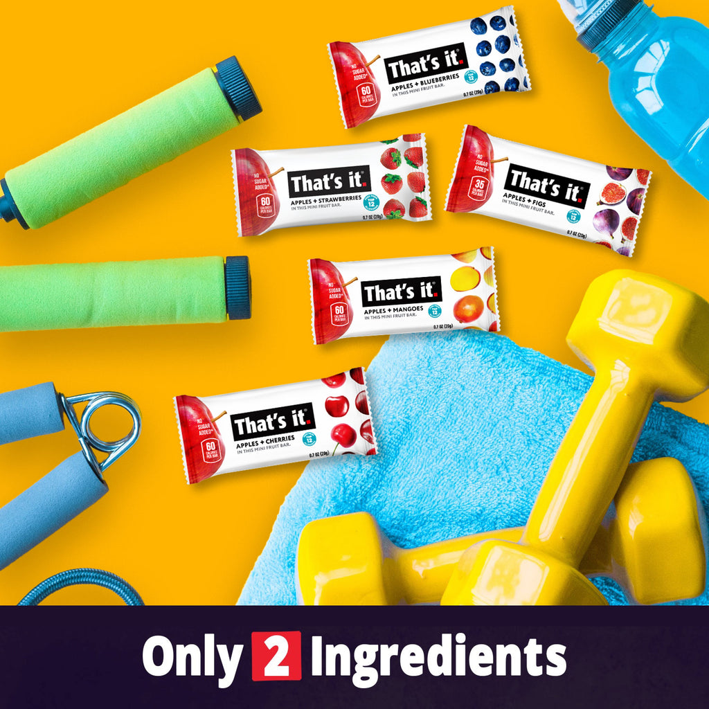 Minis Variety Pack - Blueberry, Cherry, Fig, Mango & Strawberry (35 Bars)