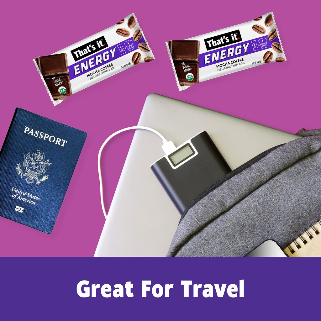 Mocha Coffee Organic Energy Mini Bars