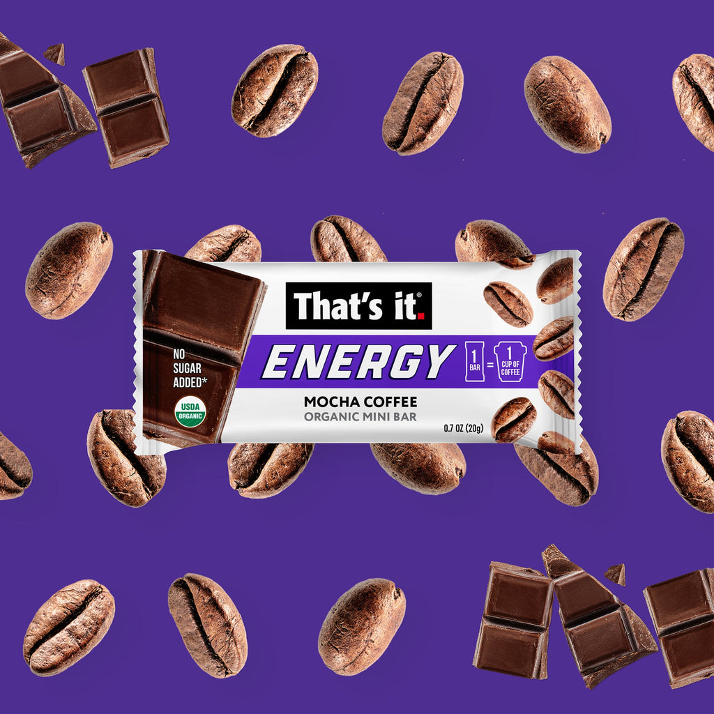 Mocha Coffee Organic Energy Mini Bars