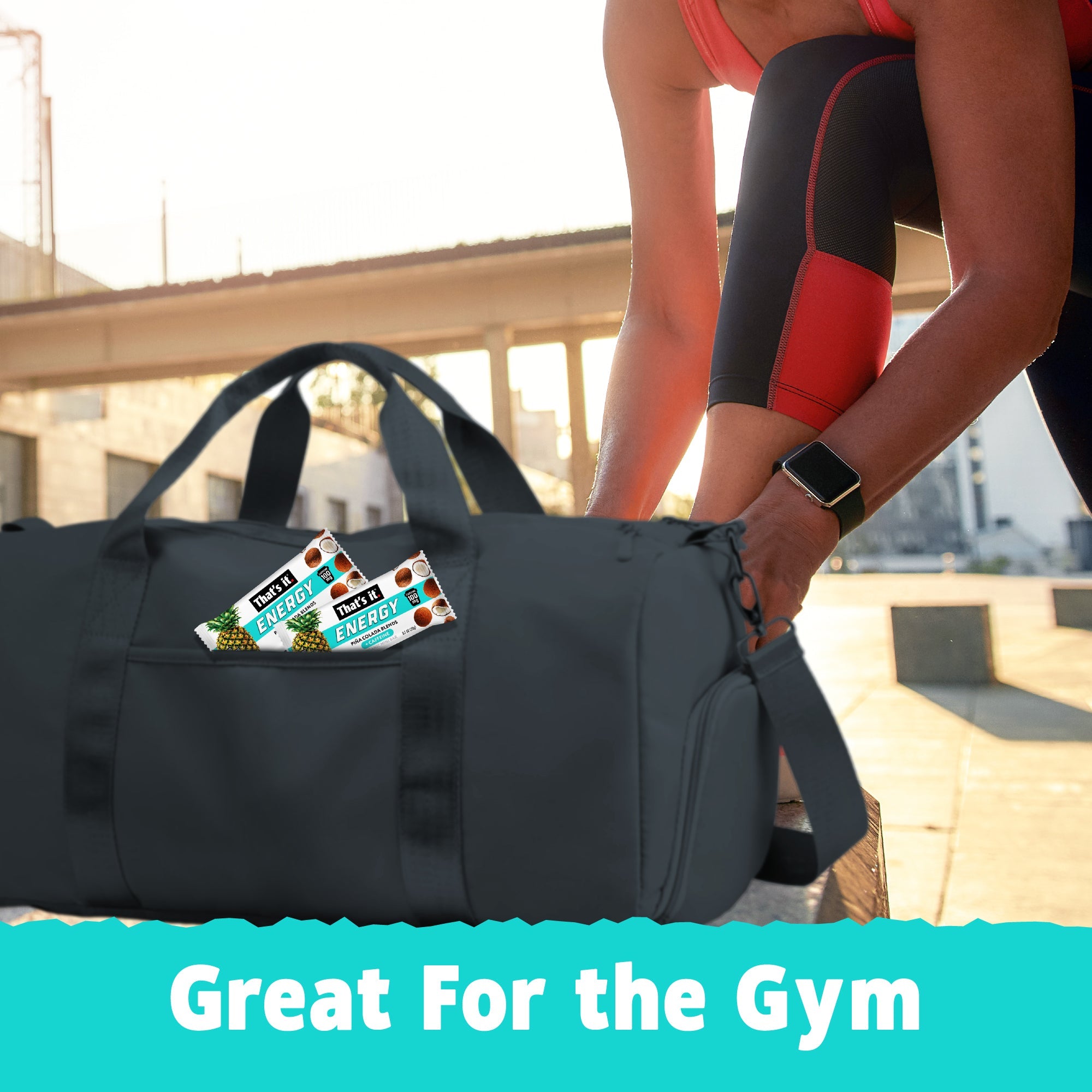 Piña Colada Blends Organic Energy Mini Bars 100mg