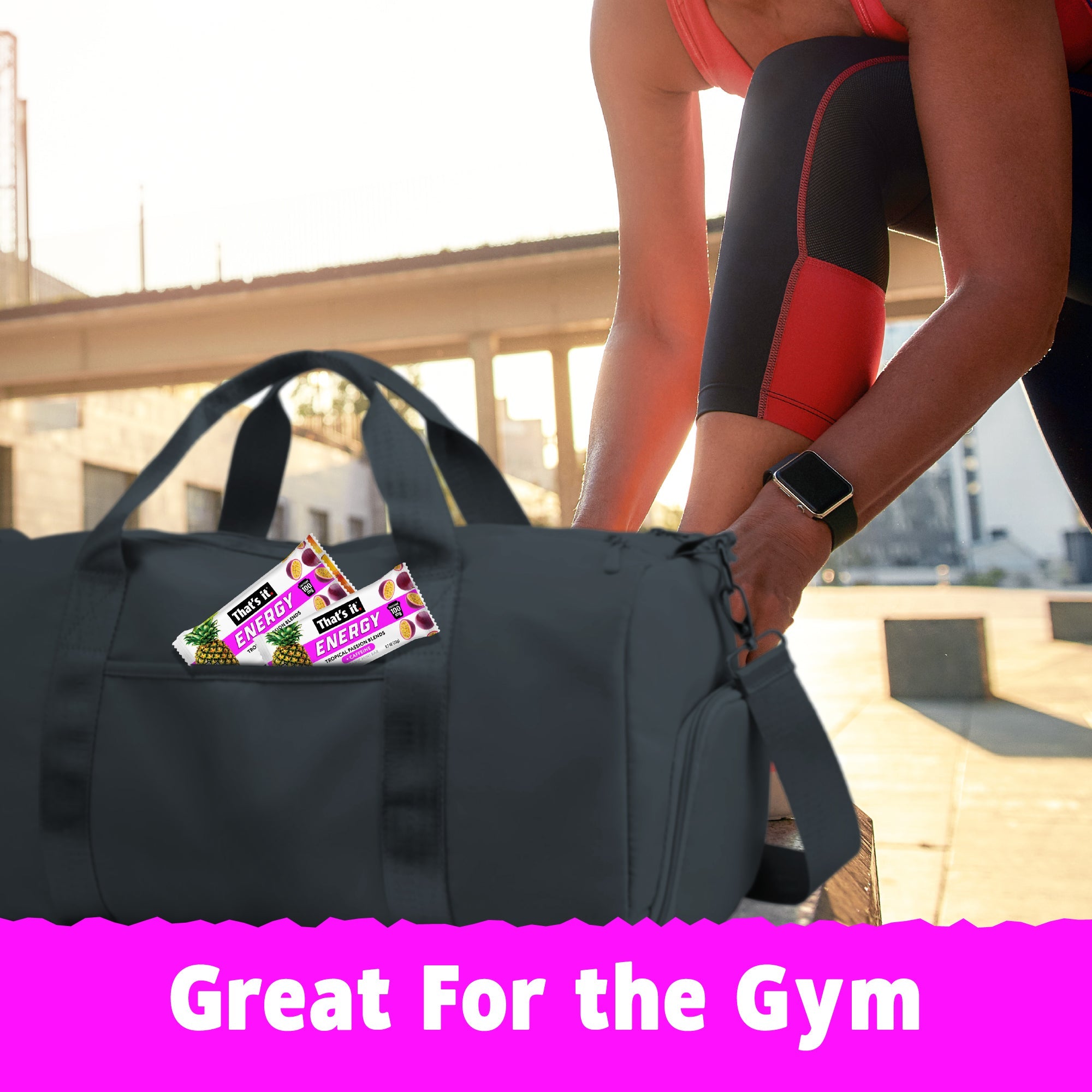 Tropical Passion Blends Organic Energy Mini Bars 100mg