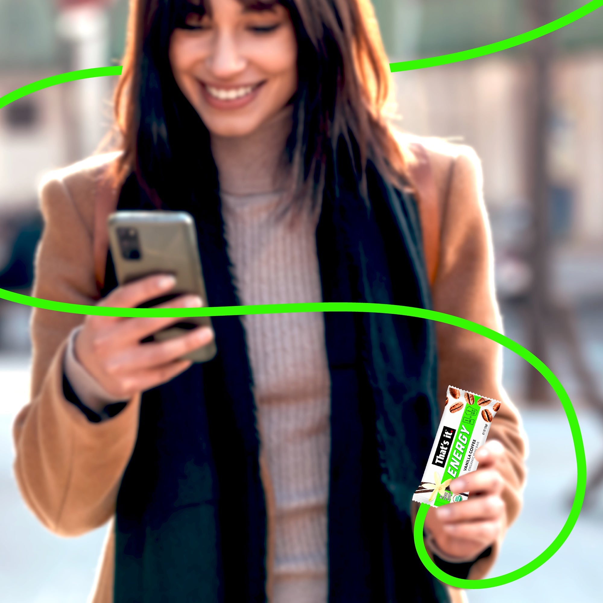 Vanilla Coffee Organic Energy Mini Bars