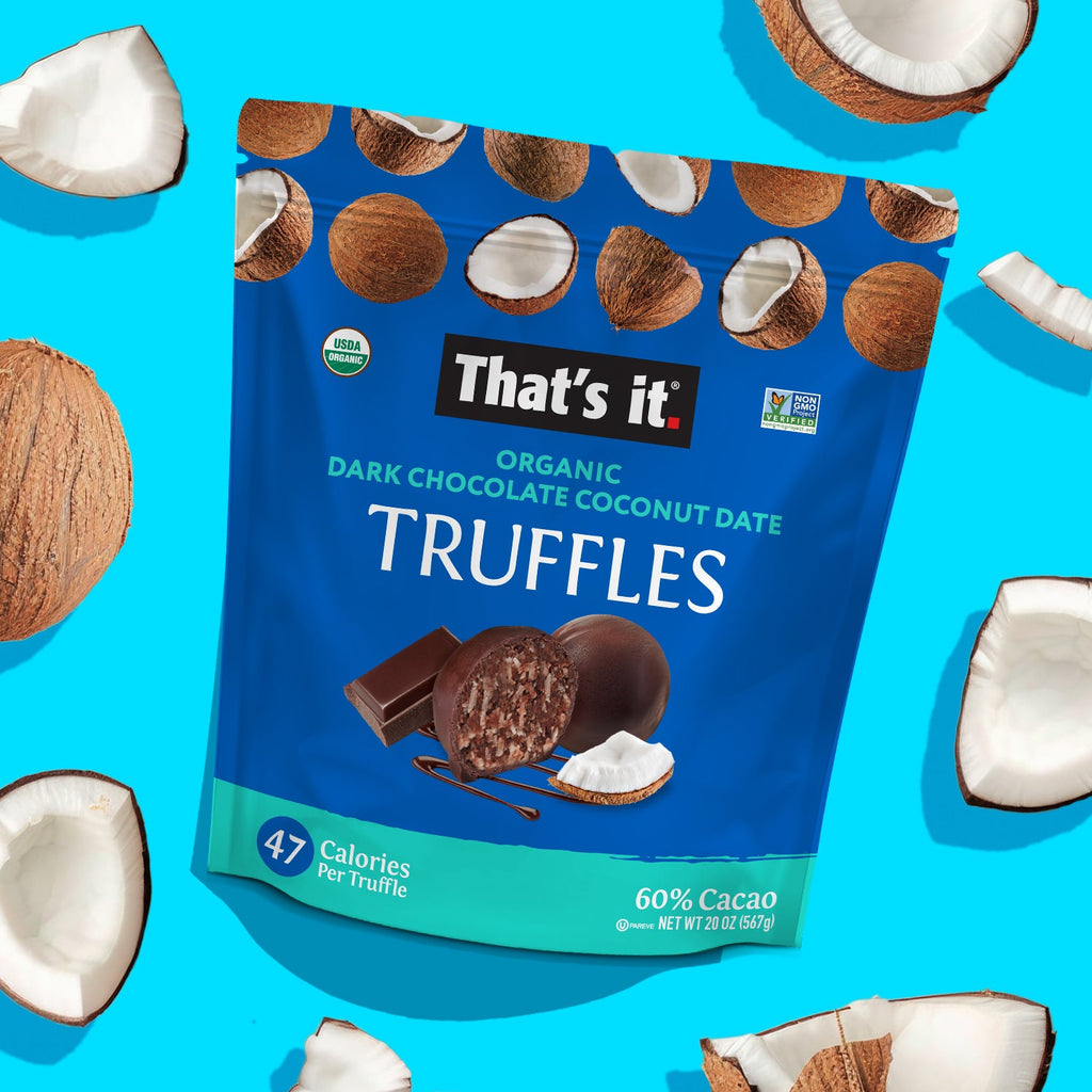 Organic Dark Chocolate Coconut Date Truffles (20 oz)