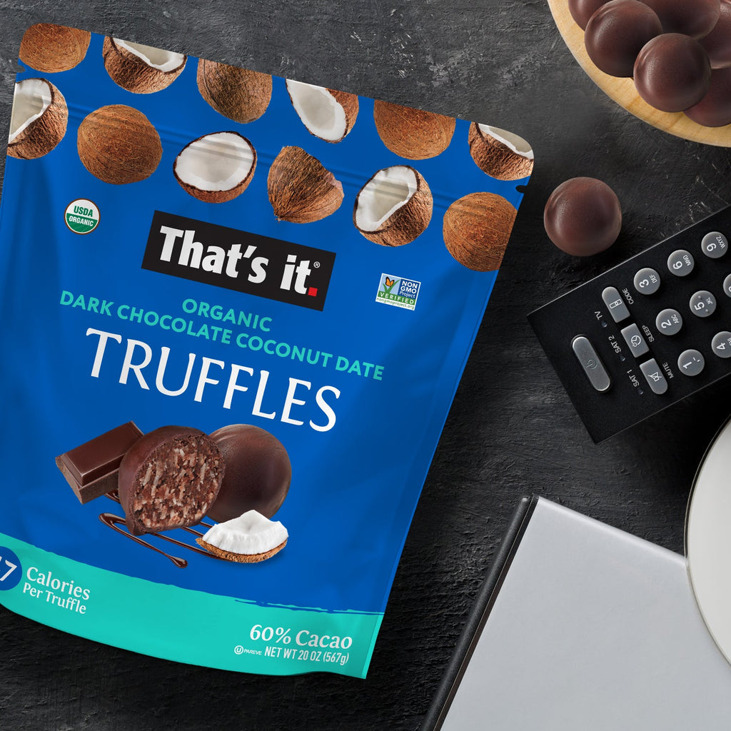 Organic Dark Chocolate Coconut Date Truffles (20 oz)