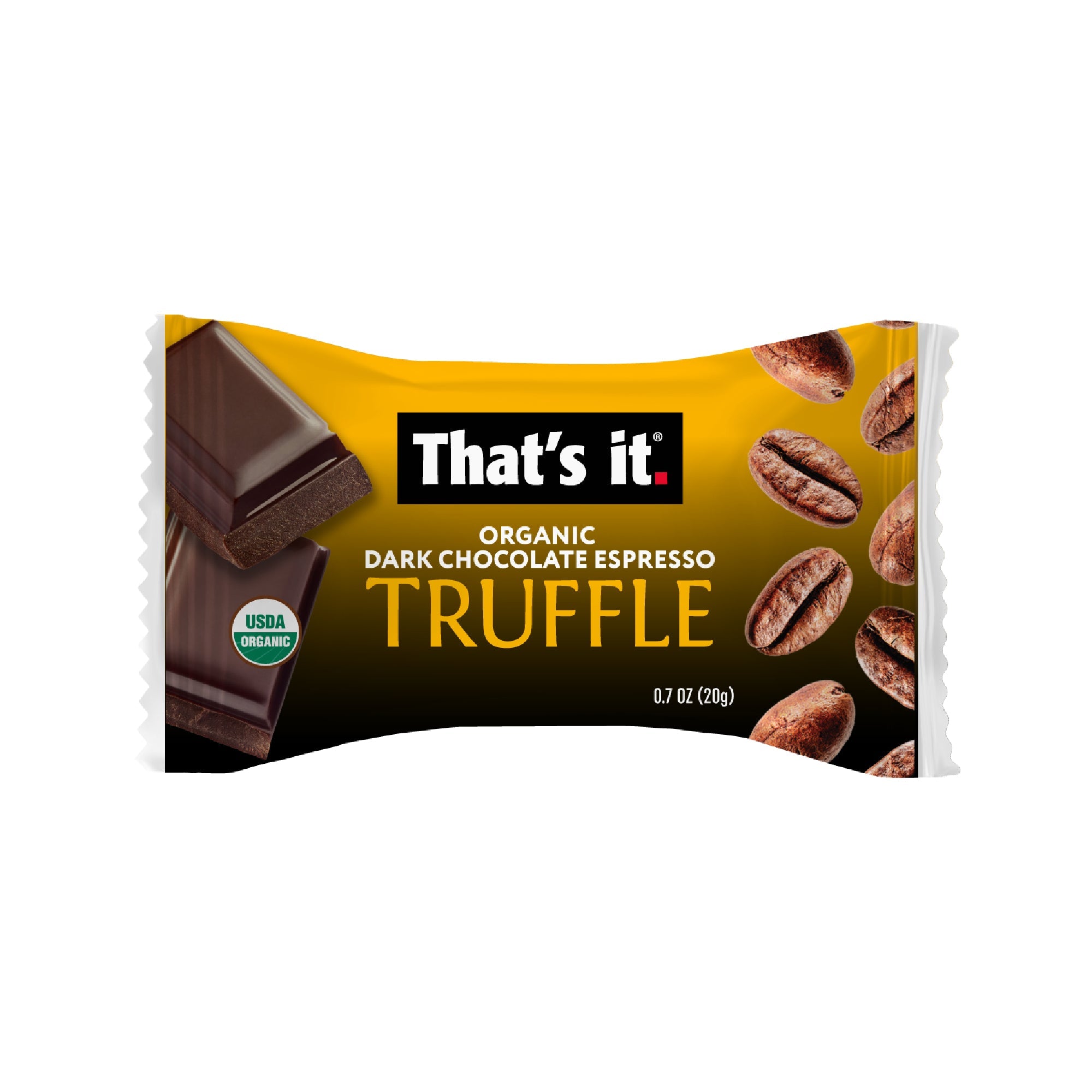 Organic Dark Chocolate Espresso Truffles