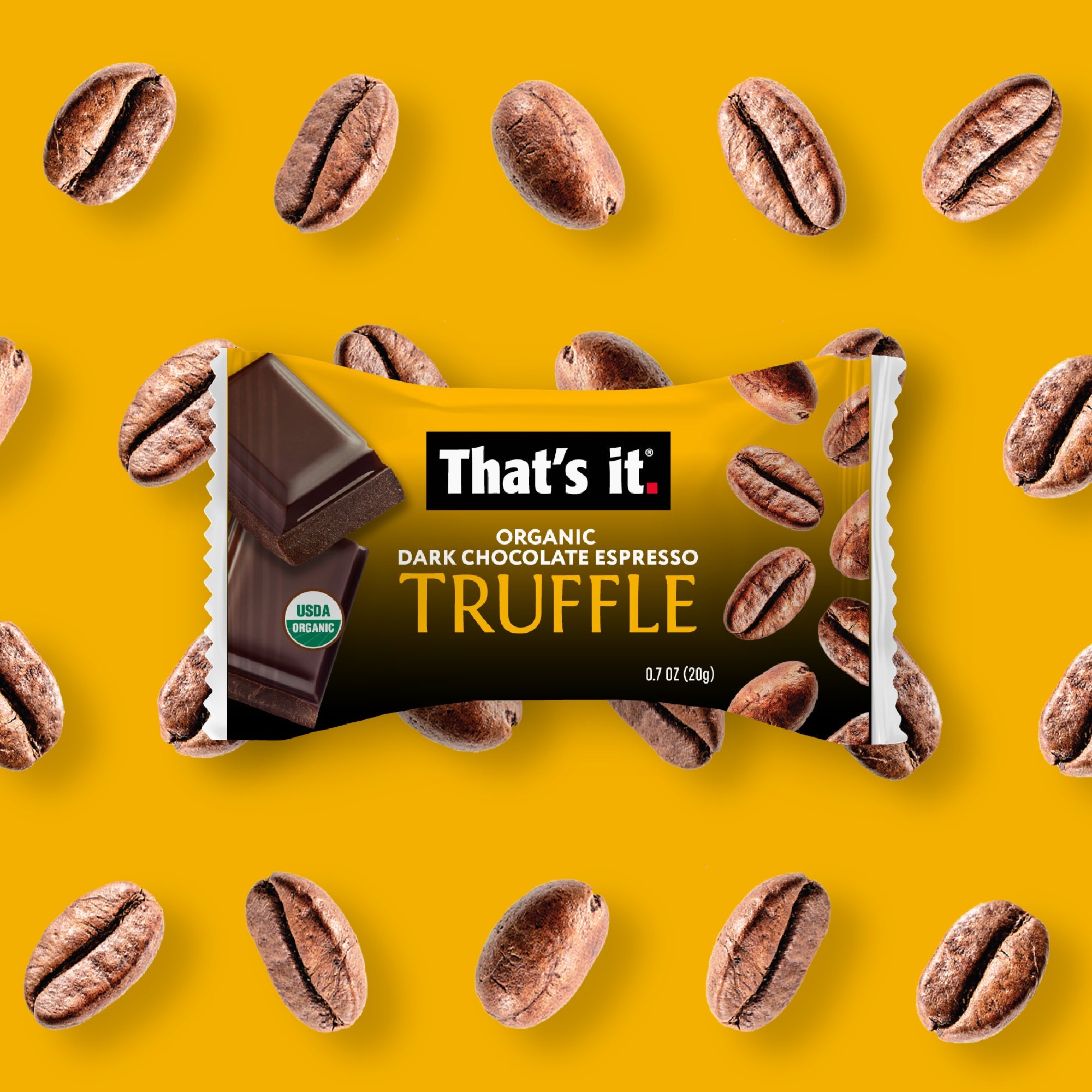 Organic Dark Chocolate Espresso Truffles