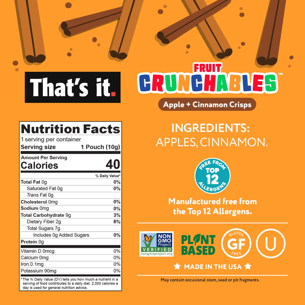 Cinnamon Fruit Crunchables & Bar Bundle Box