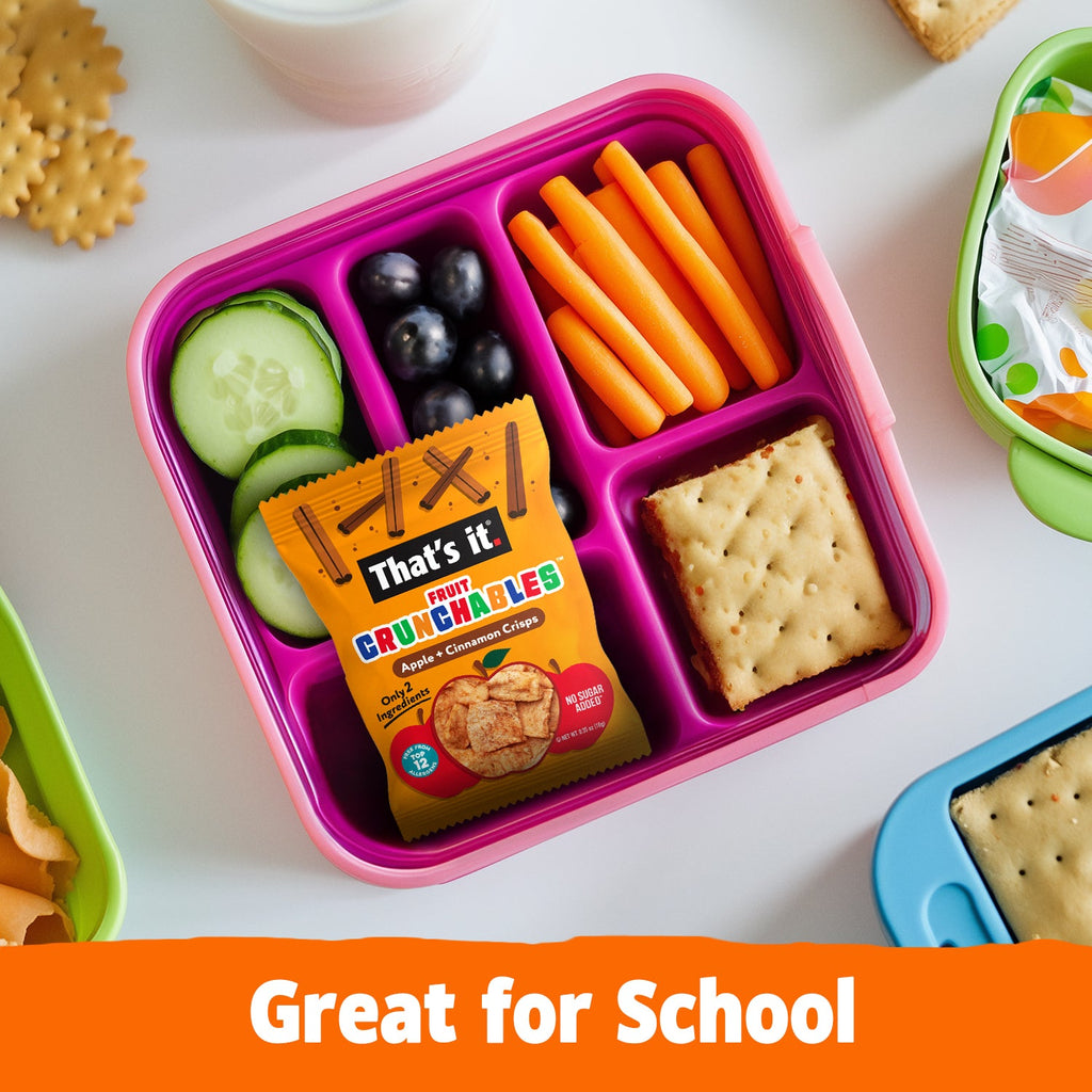 Apple + Cinnamon Crisps Fruit Crunchables Bundle Box (30 Packs)