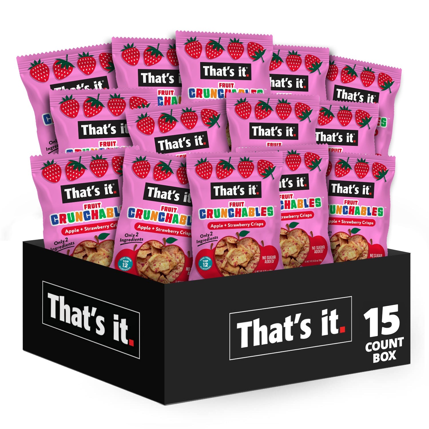 Strawberry Fruit Crunchables & Bar Bundle Box