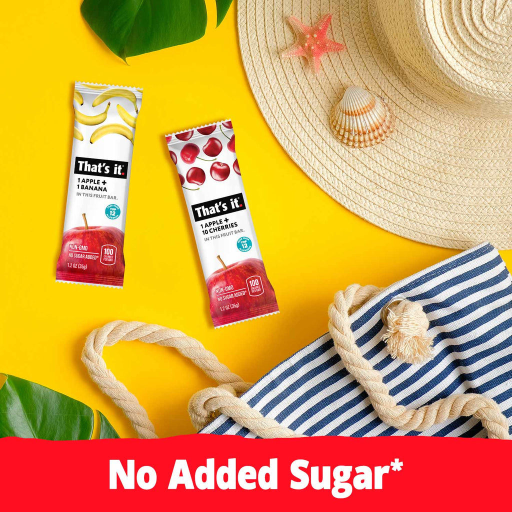 Best Sellers Fruit Bar Variety Pack - Banana, Cherry & Mango (36 Bars)