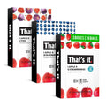 Best Sellers Fruit Bar Variety Pack - Blueberry, Fig & Strawberry (36 Bars)