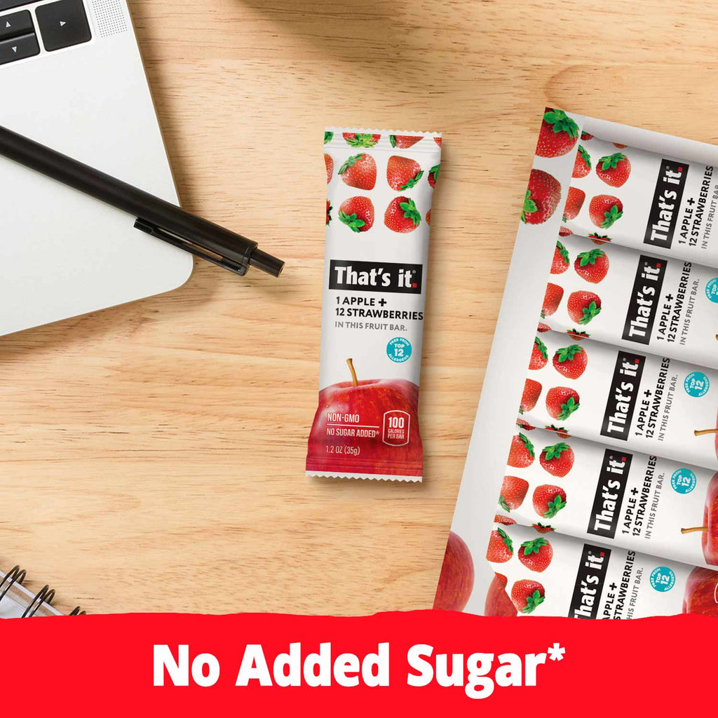 Best Sellers Fruit Bar Variety Pack - Blueberry, Fig & Strawberry (36 Bars)