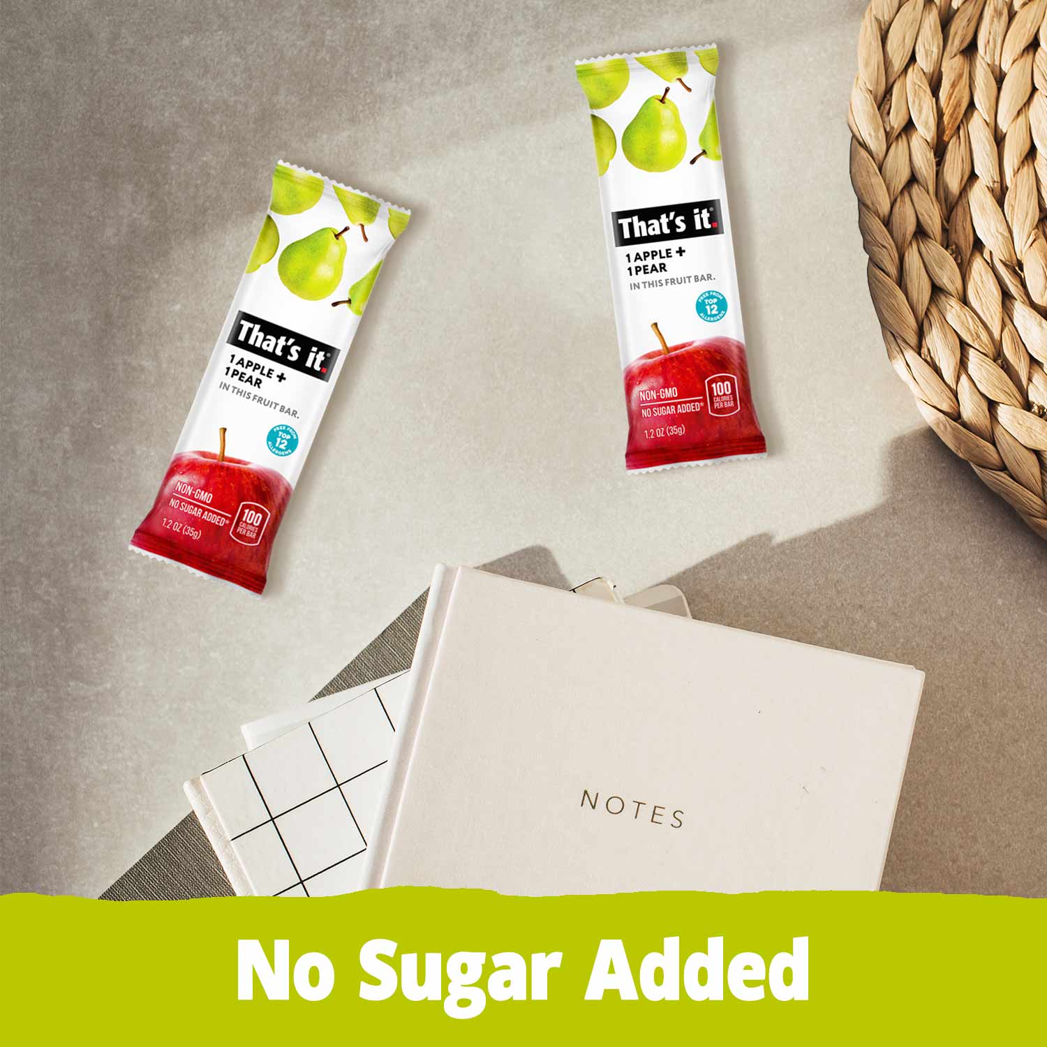 Fruit Bar Variety Pack - Apricot, Pear  & Pineapple (36 Bars)