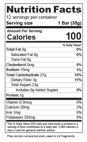 Apple + Apricot Fruit Bars