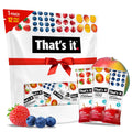 Fruit Bar Variety Pack - Blueberry, Mango & Strawberry (12 Bars)