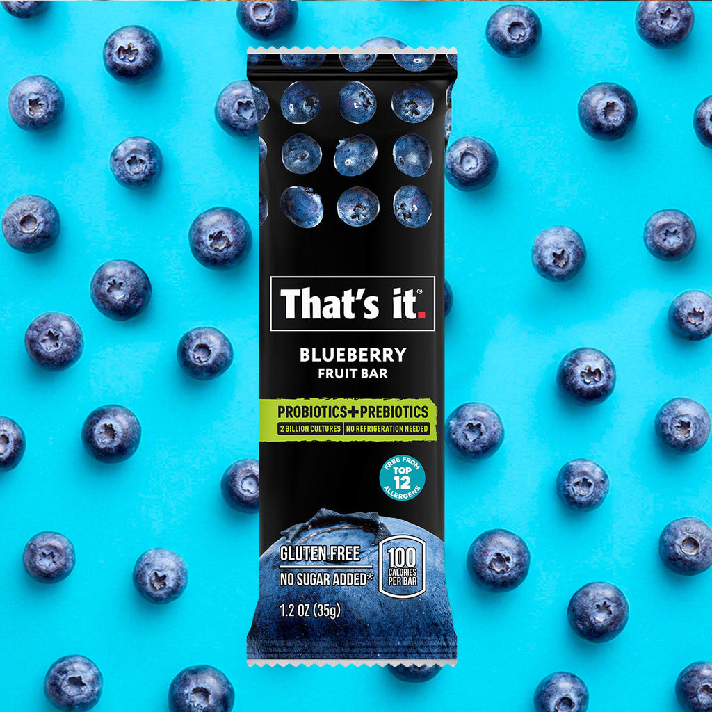Blueberry Probiotic Fruit Bars