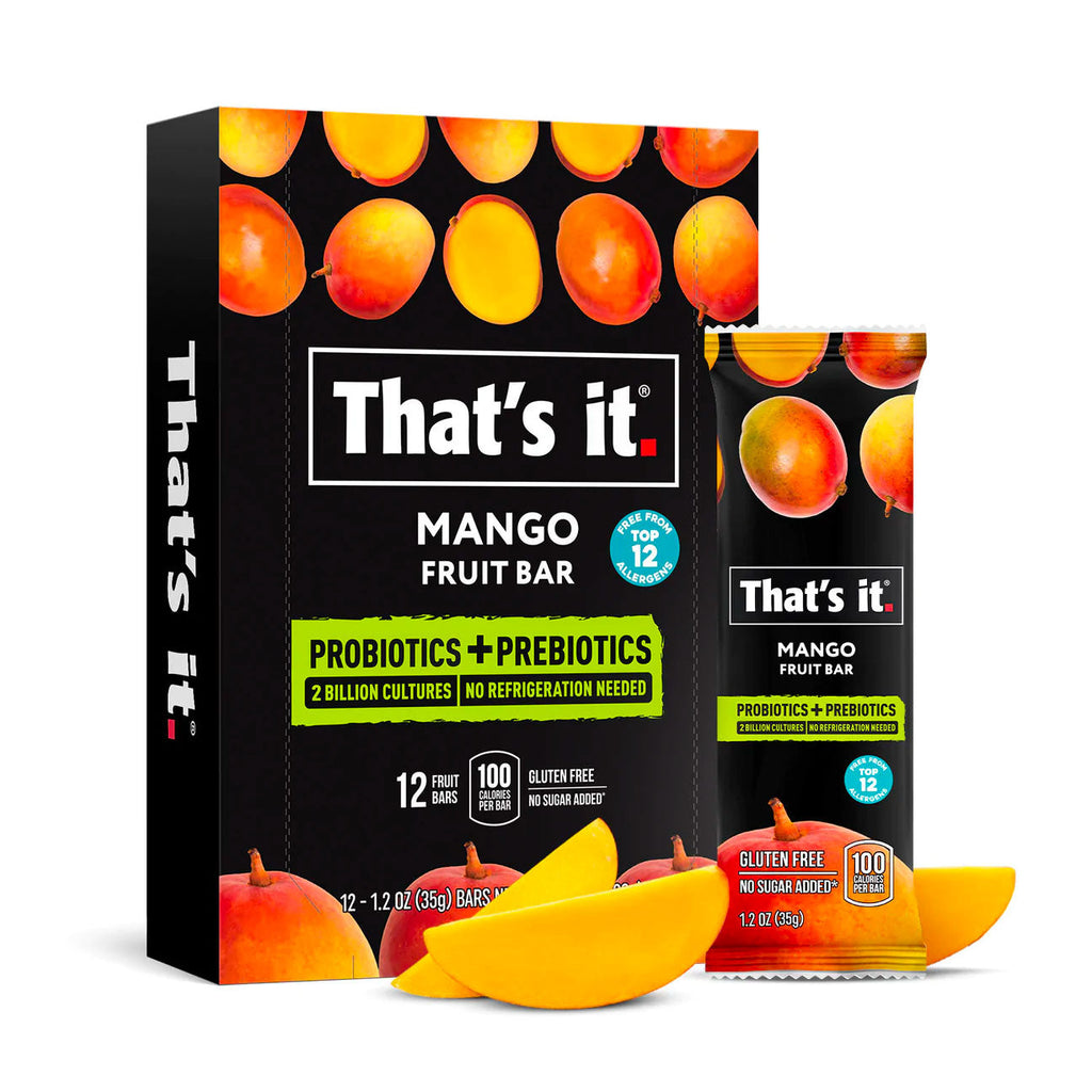Mango Probiotic Fruit Bars
