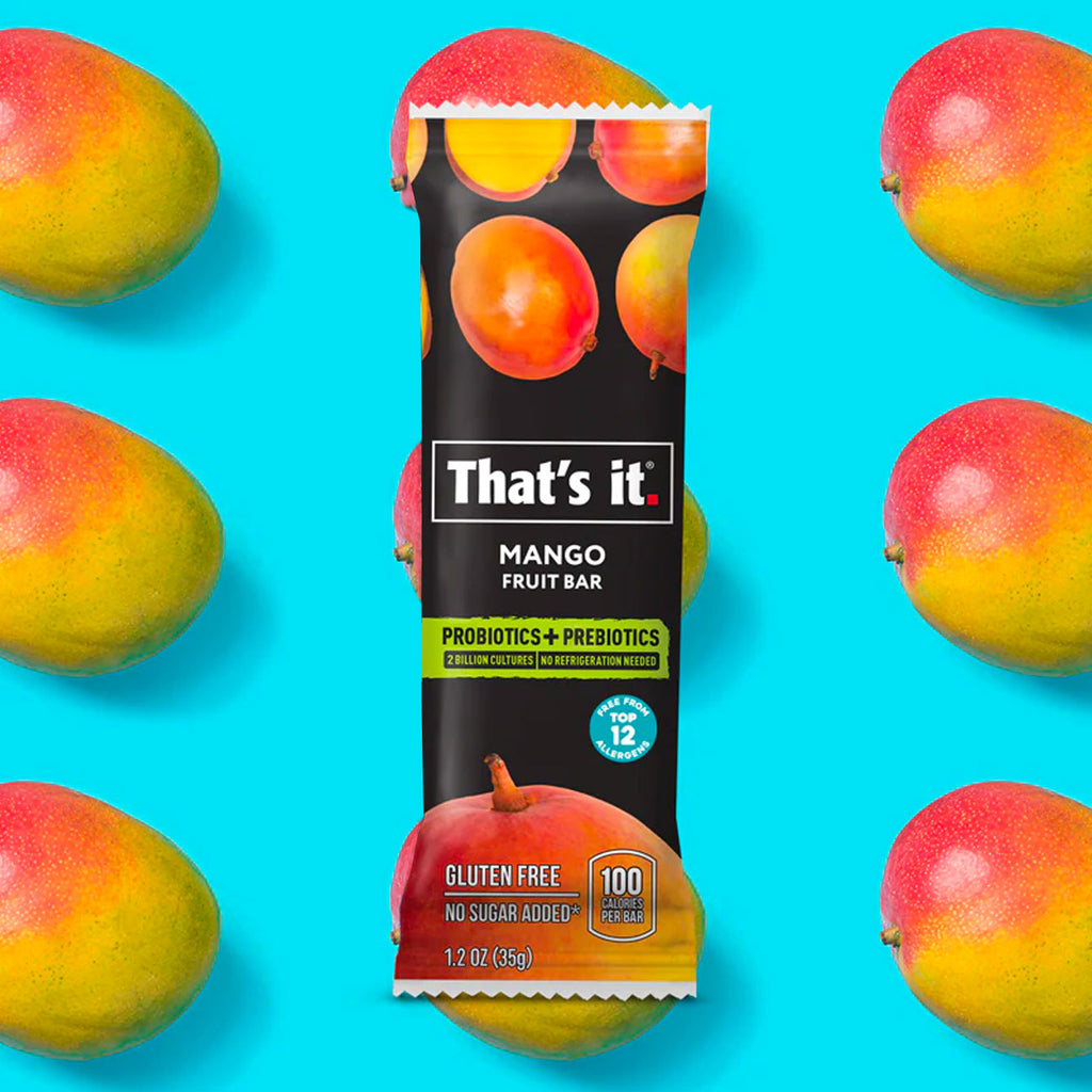 Mango Probiotic Fruit Bars