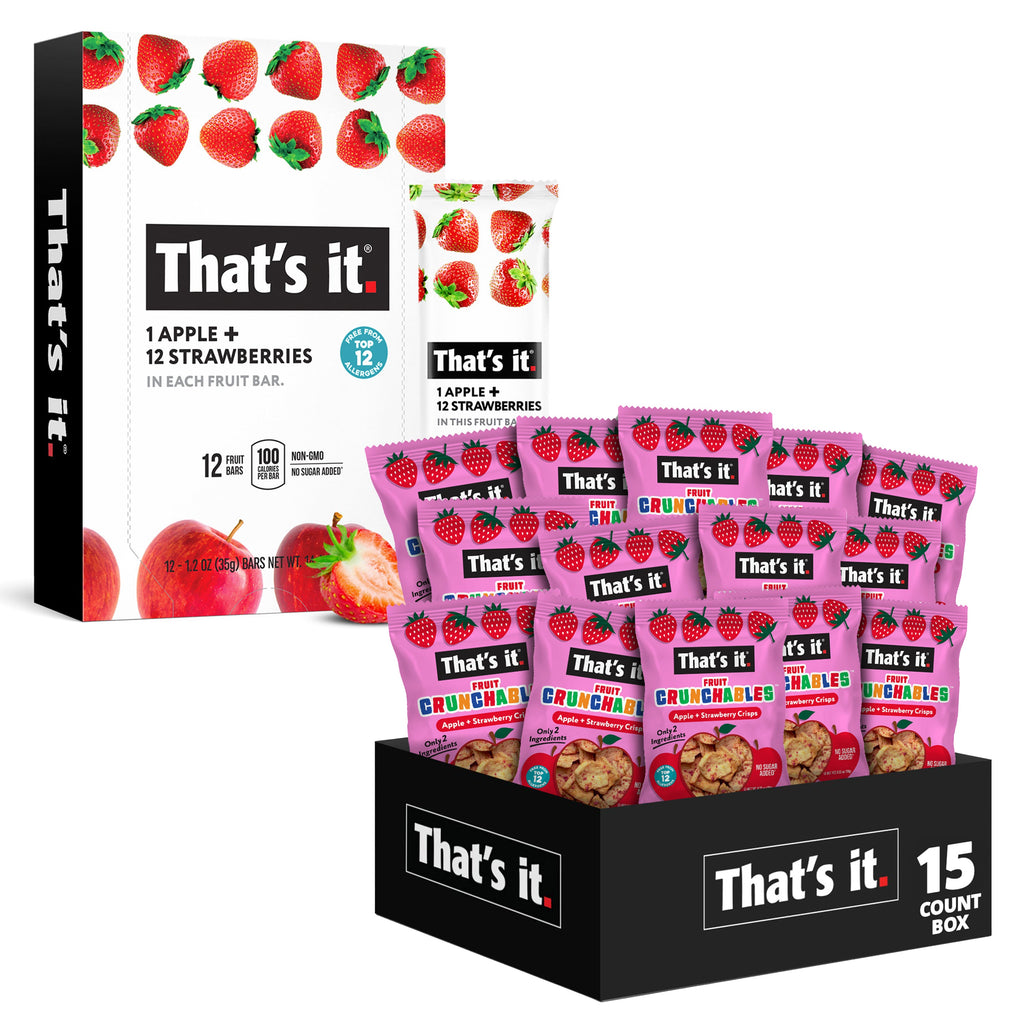 Strawberry Fruit Crunchables & Bar Bundle Box