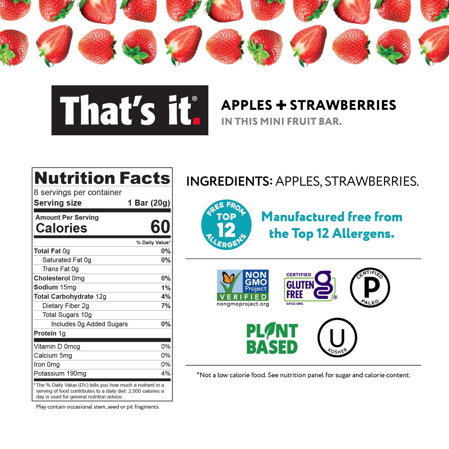 Minis Variety Pack - Blueberry, Mango & Strawberry (24 Bars)