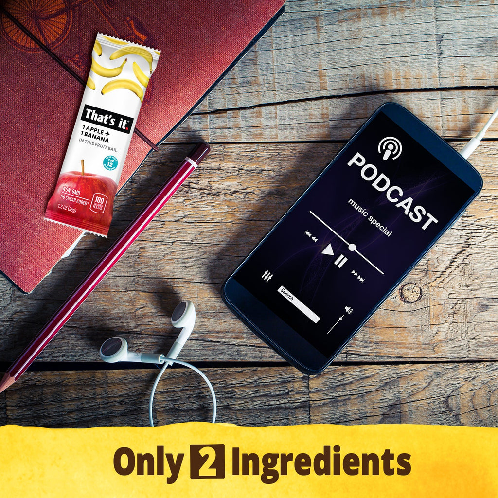 Apple + Banana Fruit Bars