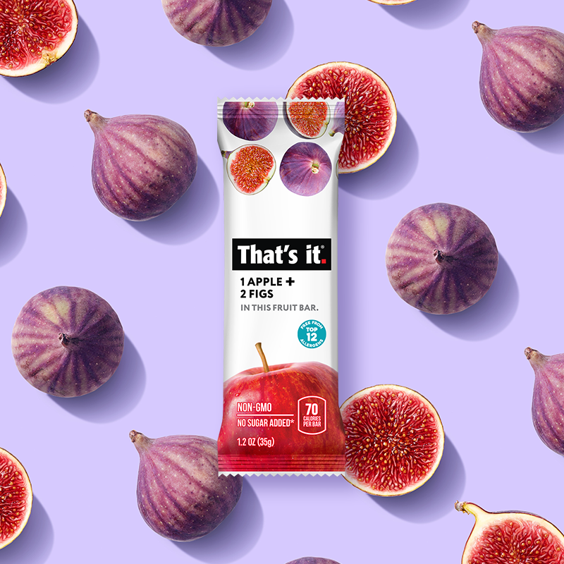 Best Sellers Fruit Bar Variety Pack - Blueberry, Cherry, Fig, Mango & Strawberry (20 Bars)