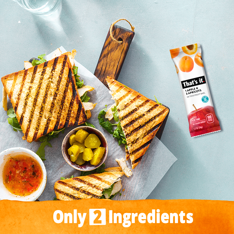 Apple + Apricot Fruit Bars