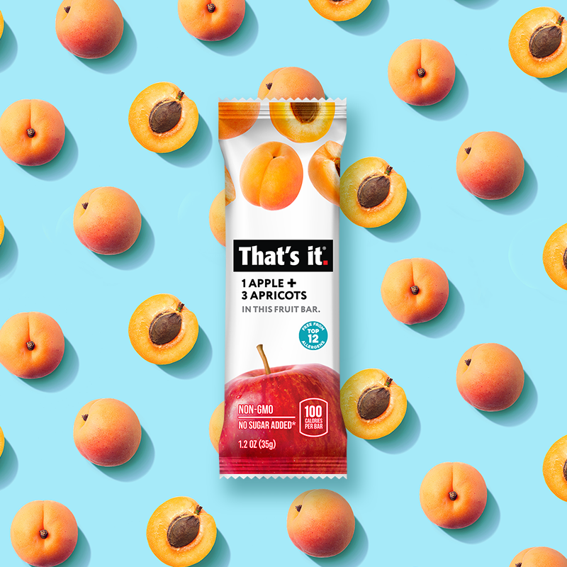 Apple + Apricot Fruit Bars