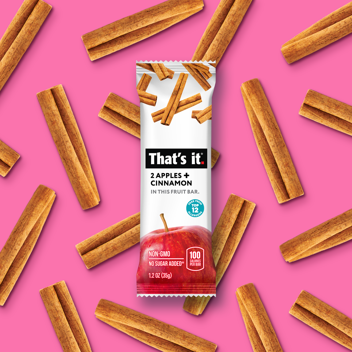 Apple + Cinnamon Fruit Bars